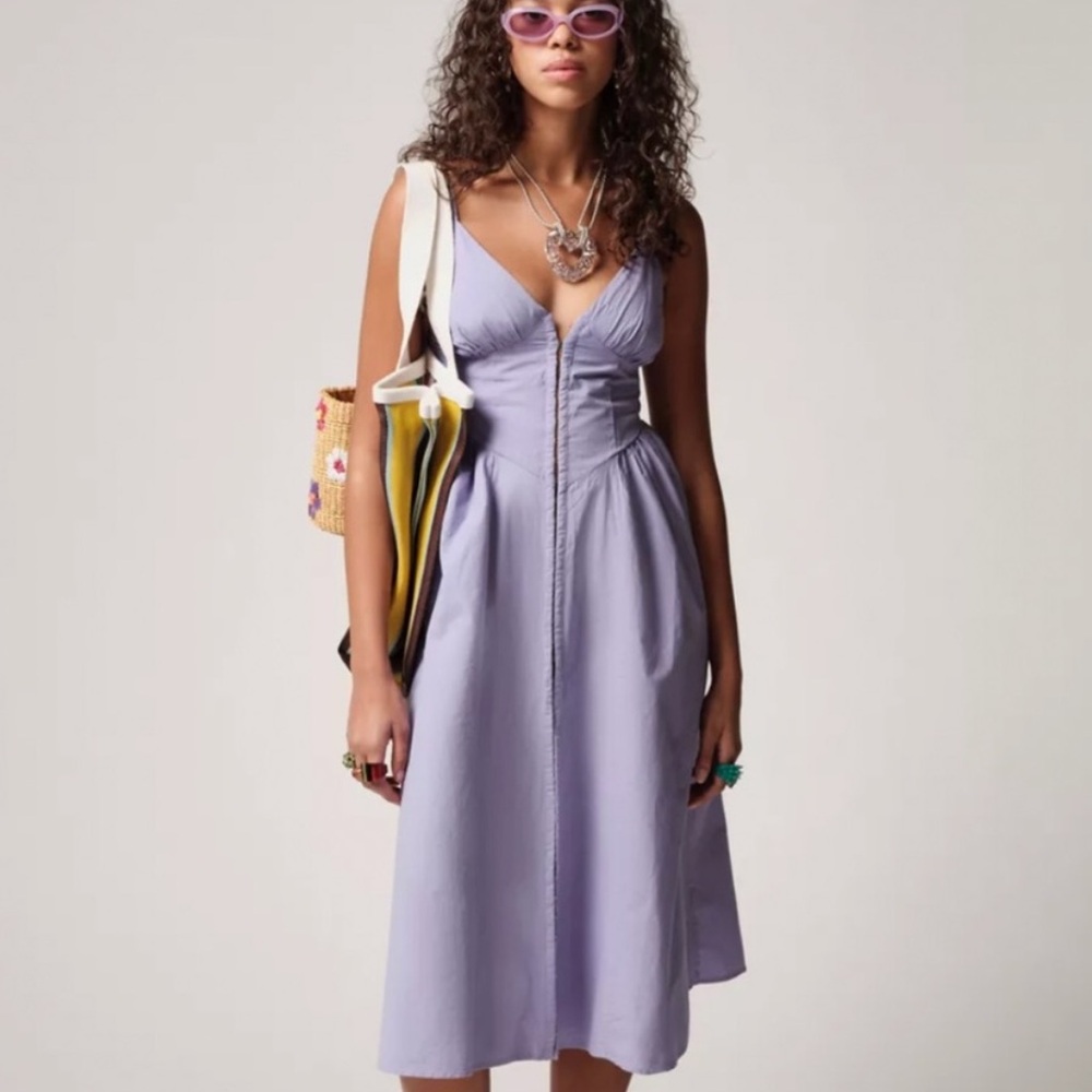 Urban Outfitters Lavender Midi Dress